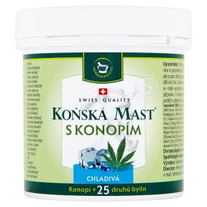 Herbamedicus Koňská mast s konopím chladivá 250ml