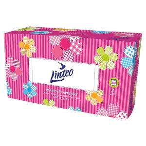 Linteo Satin Papírové kapesníčky 200 ks Košík.cz