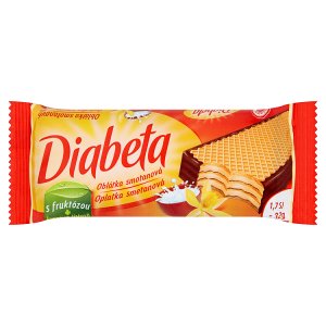 Diabeta Oplatka smetanová 32g