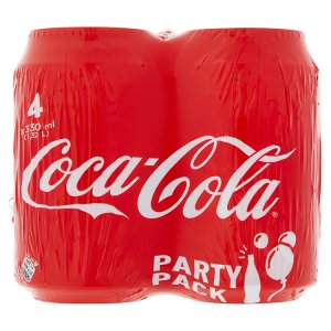 Coca-Cola 4 x 330ml, vybrané druhy