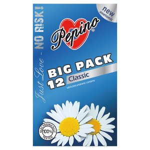 Pepino Classic Kondomy z přírodního latexu anatomicky tvarované 12 ks Albert