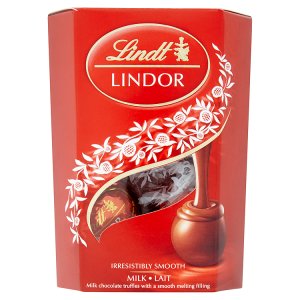 Lindt Lindor Mléčná čokoláda s jemnou krémovou náplní 50g