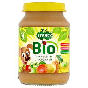 Ovko BIO kojenecká výživa ovocná směs 190g Albert