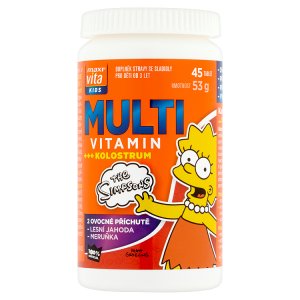 MaxiVita Kids The Simpsons multivitamin +++kolostrum 45 tablet 53g