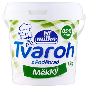 Milko Tvaroh z Poděbrad měkký 1kg