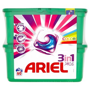 Ariel gelové kapsle 60 dávek, vybrané druhy Albert