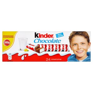 Kinder Chocolate tyčinky z mléčné čokolády s mléčnou náplní 300g