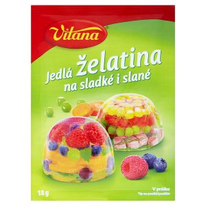 Vitana Jedlá želatina na sladké i slané v prášku 18g