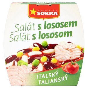 Sokra Italský salát s lososem 220g