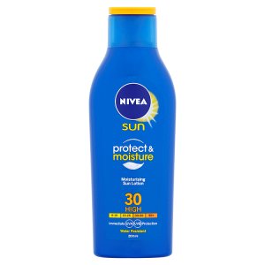 Nivea Sun Protect & Moisture Hydratační mléko na opalování OF 30 200ml