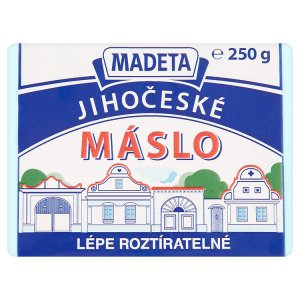 Madeta Jihočeské máslo 250g