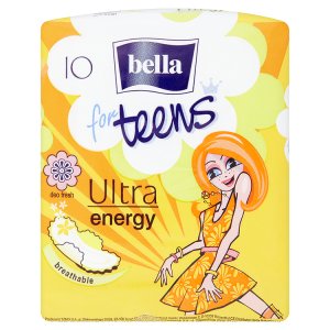 Bella For Teens Ultra energy Hygienické vložky - s křidélky á 10 ks Kaufland