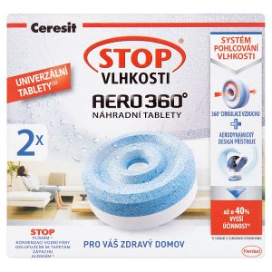 Ceresit Stop Vlhkosti Aero 360° náhradní tablety 2 x 450g Tesco
