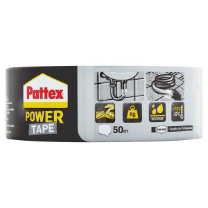 Pattex Power Tape extra silná lepicí páska stříbrná 50m