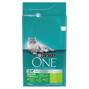 Purina ONE Indoor bohaté na krůtu a celozrnné obiloviny 1,5kg