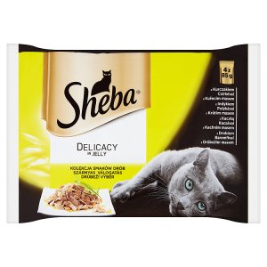 Sheba Drůbeží výběr 4 x 85g