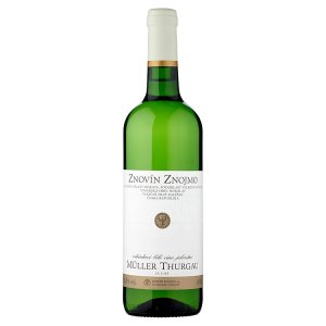 Znovín Znojmo Müller Thurgau 2015 odrůdové bílé víno jakostní suché 0,75l