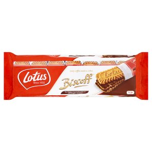 Lotus Biscoff Karamelizované sušenky polomáčené v čokoládě 7 x 22g