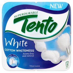 Tento White Cotton whiteness toaletní papír 4 role Tamda Foods