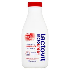 Lactovit Lactourea10 regenerační sprchový gel 500ml Teta drogerie