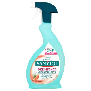 Sanytol Dezinfekce univerzální čistič grapefruit - citronová tráva 500ml Košík.cz