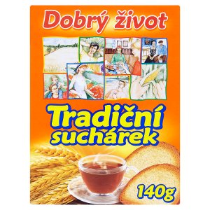 Dobrý Život Tradiční suchárek 140g