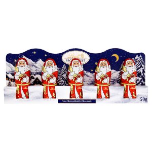 Lindt Mini Santa 5 x 10g