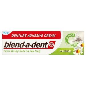 Blend-A-Dent Natural fixační krém na zubní náhradu extra silný 47g Penny Market