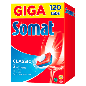 Somat tablety do myčky 120 ks, vybrané druhy Albert