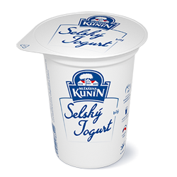 Kunín Selský jogurt bílý 400g