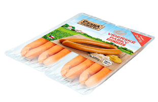 Česká chuť Vídeňské párky 2x200g
