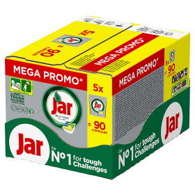 Jar kapsle do myčky 90 Ks, vybrané druhy Albert