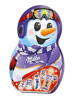 Milka Adventní kalendář Sněhulák