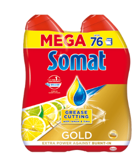 Somat Gel do myčky nádobí 2 x 684 ml Teta drogerie