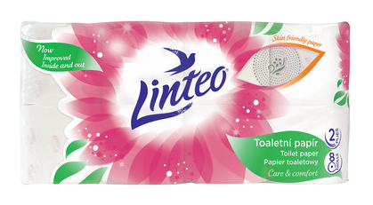 Linteo toaletní papír 8 ks 2-vrstvý Tamda Foods