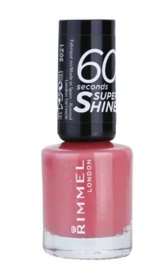 Rimmel 60 seconds lak na nehty, vybrané druhy Teta drogerie