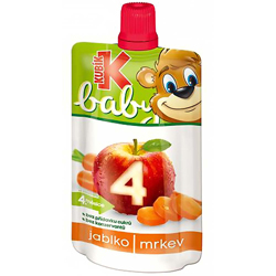 Kubík baby ovocný příkrm 120 g, vybrané druhy