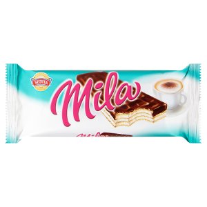 Sedita Mila Oplatky s mléčnou krémovou náplní v kakaové polevě 50g