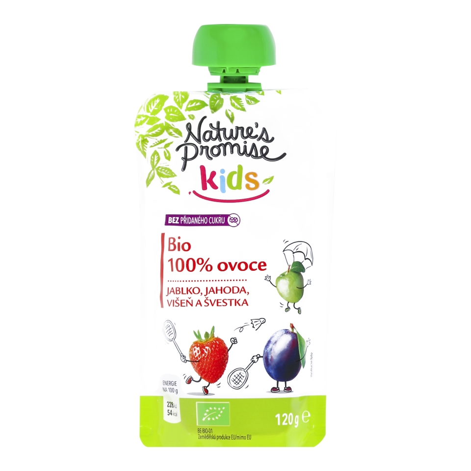 Nature's Promise Kids Bio pyré jablko, višeň Albert