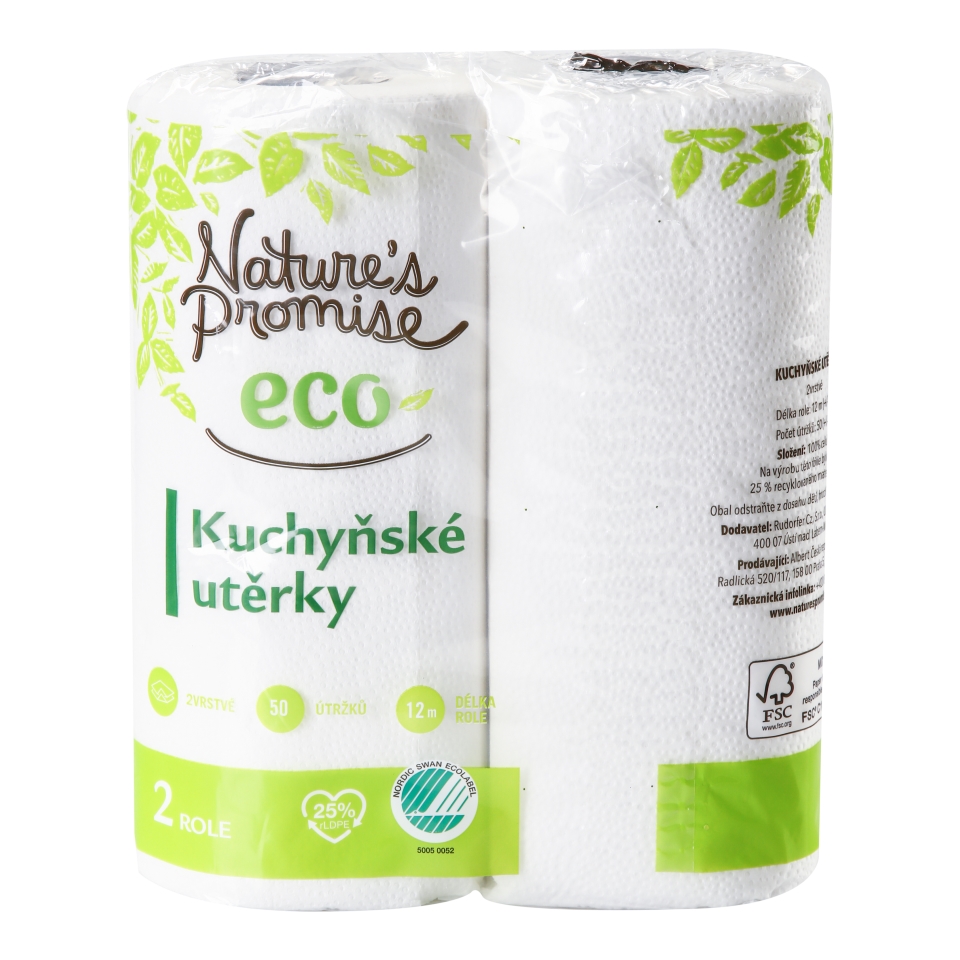 Nature's Promise Eco Kuchyňské utěrky Albert