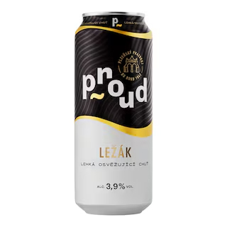 Proud světlý ležák 0,5 l
