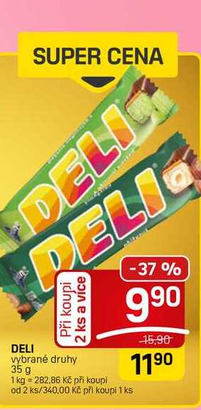 DELI vybrané druhy 35 g
