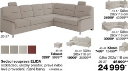 Sedací souprava ELIDA