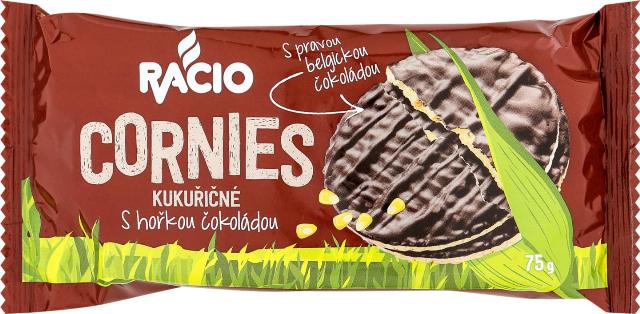 Racio Cornies kukuřičné s hořkou nebo mléč. čoko.