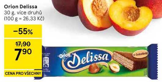 Orion Delissa, 30 g, více druhů