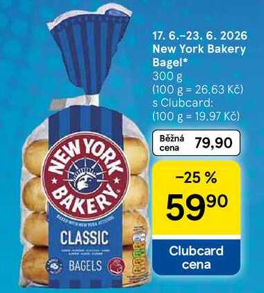 New York Bakery Bagel, 300 g