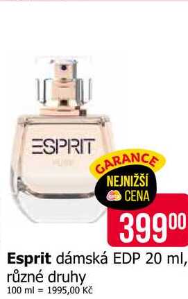 Esprit dámská EDP 20 ml, různé druhy Teta drogerie