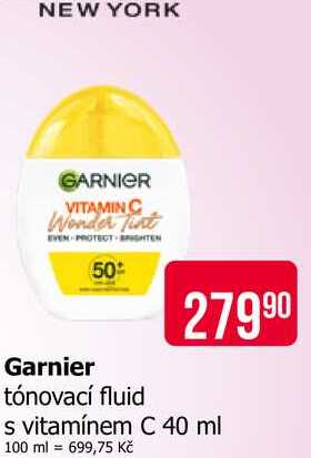 Garnier tónovací fluid s vitamínem C 40 ml