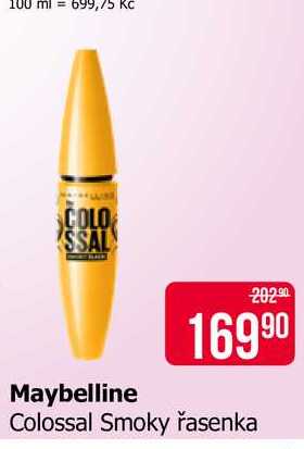 Maybelline Colossal Smoky řasenka