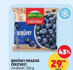 BORŮVKY MRAZIVÁ ČERSTVOST mražené, 350 g